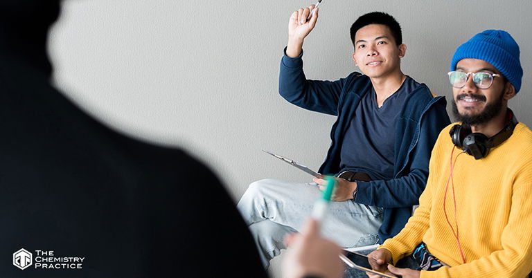 Students in Chemistry Tutor Class