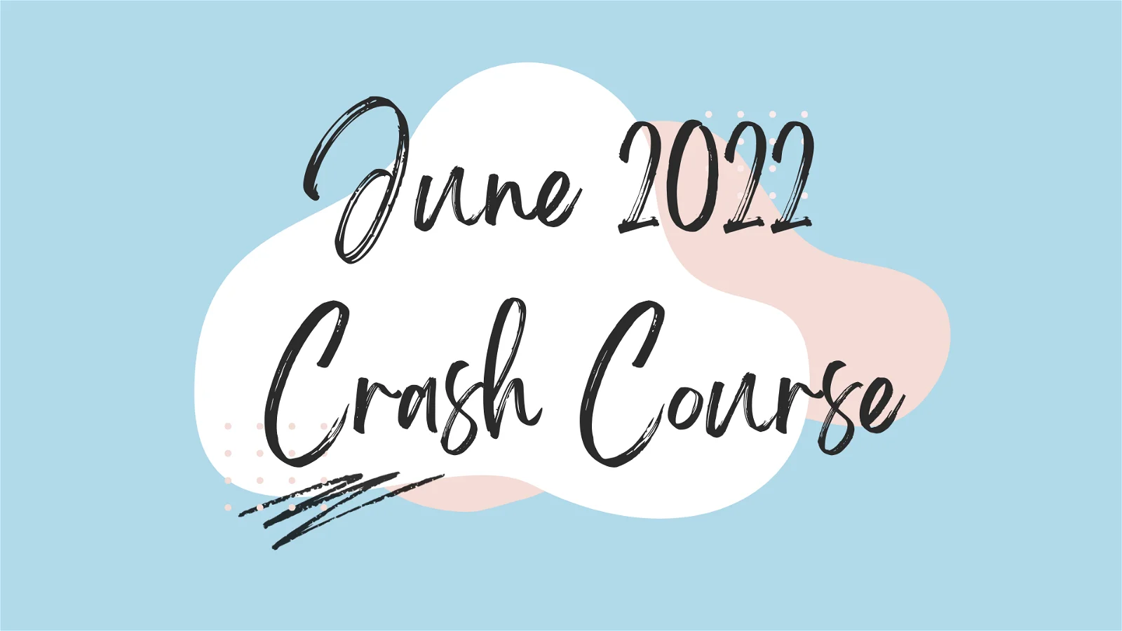 June 2022 crash course logo